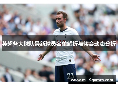 英超各大球队最新球员名单解析与转会动态分析